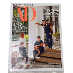 Architectural Digest Magazine February 2018 Home Interior Design u